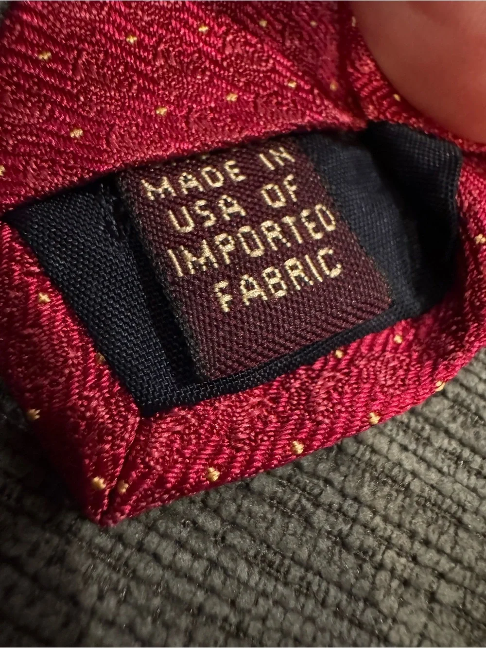 Brooks Brothers Boys, Youth NWT Red Pure Silk Tie - Small